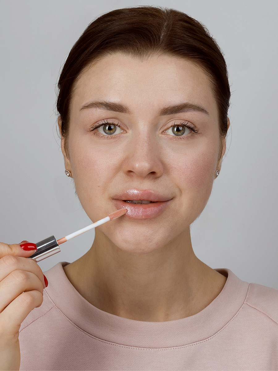 Блеск для губ Lip Gloss Silver, тон 45 карамельный искрящийся от LavelleCollection + 8