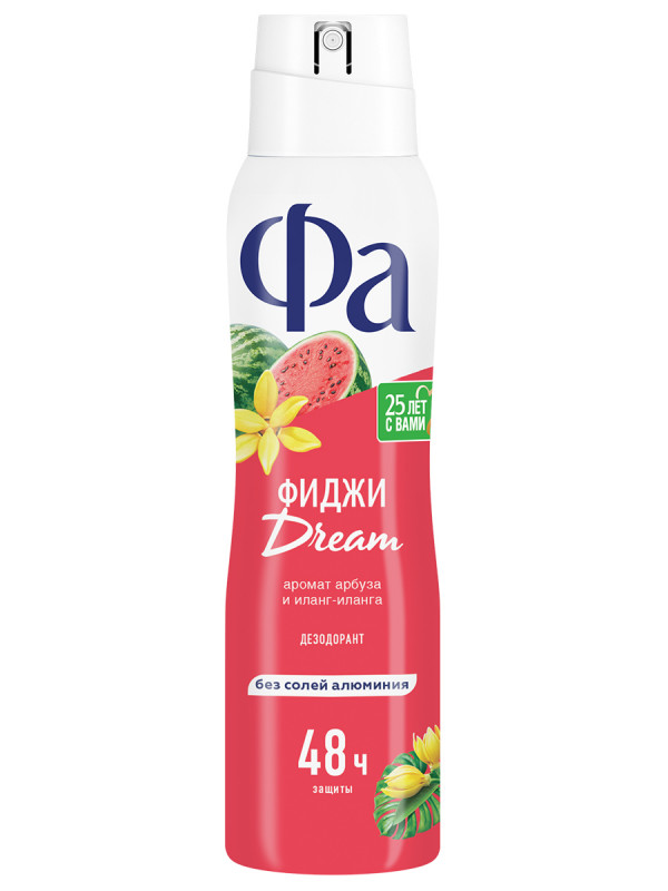 Дезодорант спрей Ритмы острова Фиджи Dream 150мл от Фа + 1