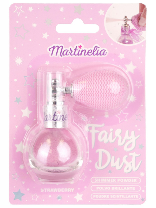 Мерцающий спрей для лица и тела клубника от Martinelia + 1