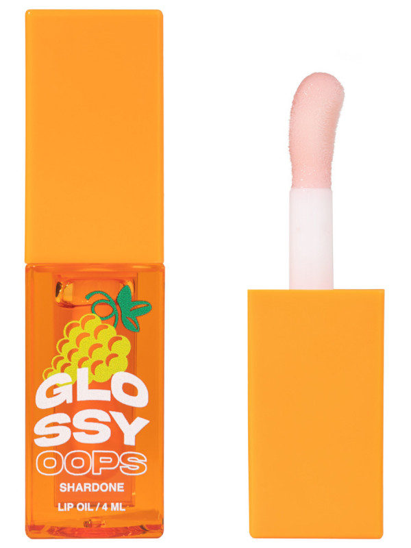 Масло для губ Glossy Oops, тон 04 Shardone от Beauty Bomb + 1