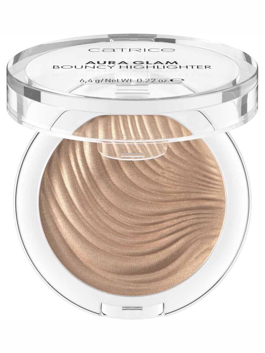Хайлайтер Aura Glam Bouncy Highlighter, тон 010 Moonlit Sand от Catrice + 2