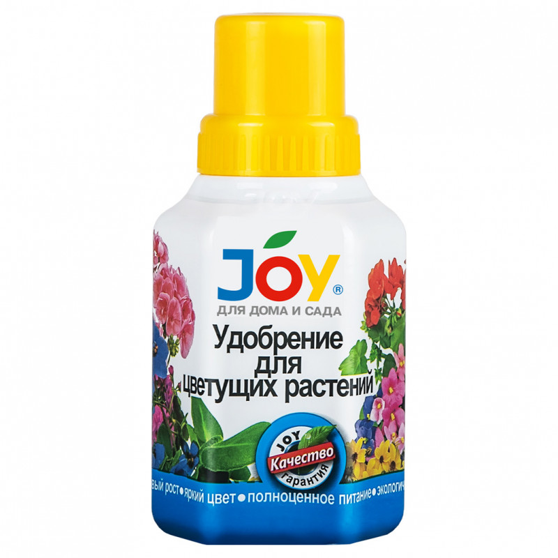 Жидкое удобрение Для цветущих растений 0,25л от Joy + 1