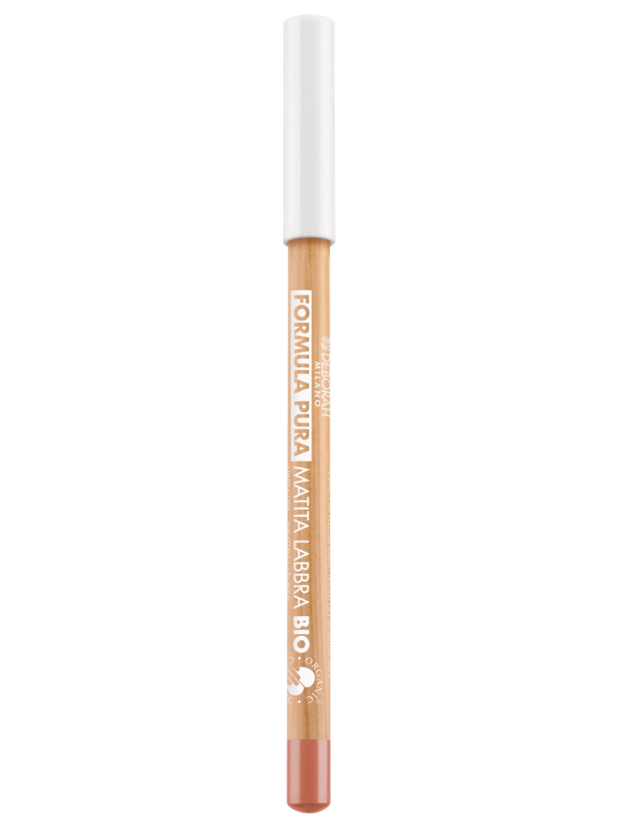 Карандаш для губ Formula Pura Organic, тон 02 розовый нюд от Deborah Milano + 2