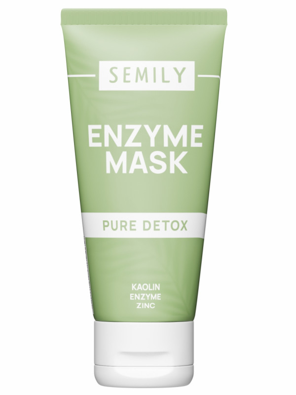 Маска для лица для проблемной кожи Pure Detox Enzyme Mask 50мл от Semily + 1
