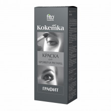 Кокетка Краска для бровей и ресниц, тон Графит 5г
