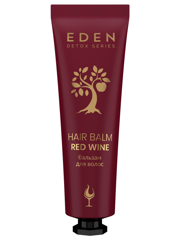 Бальзам для волос Red Wine 30мл в тубе от EDEN + 1