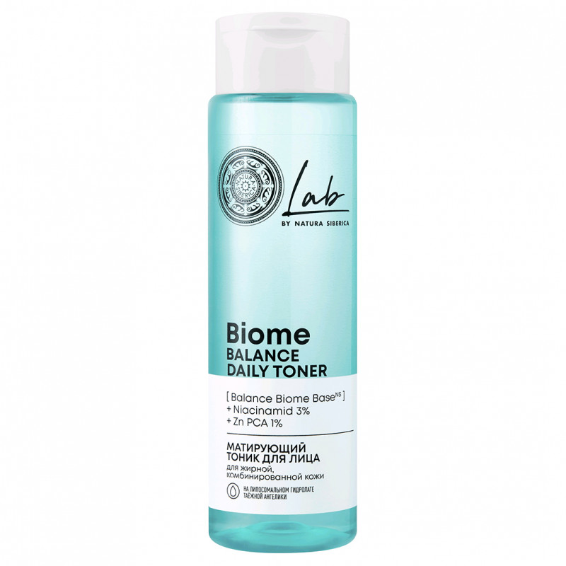 LAB Biome Balance Матирующий тоник для лица 250мл от Natura Siberica + 1