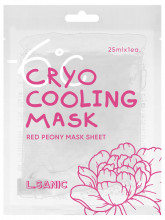 Тканевая маска охлаждающая с экстрактом красного пиона Cryo Cooling Mask 25мл