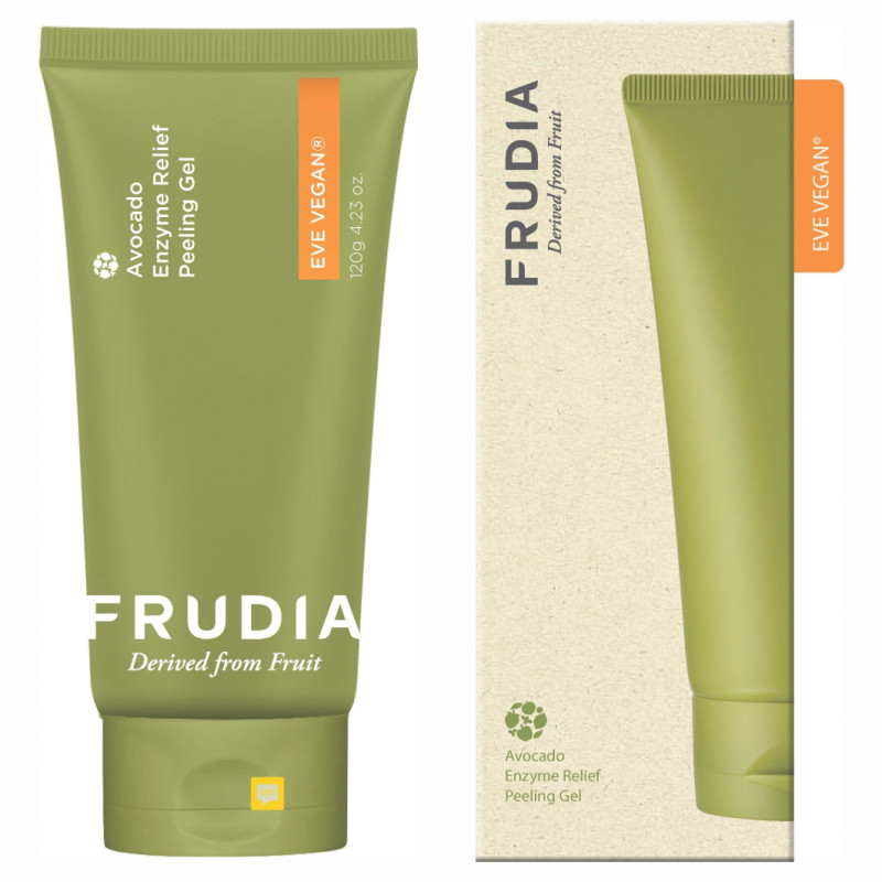 Avocado Enzyme Relief Peeling Gel Гель-скатка с авокадо 120г от Frudia + 1