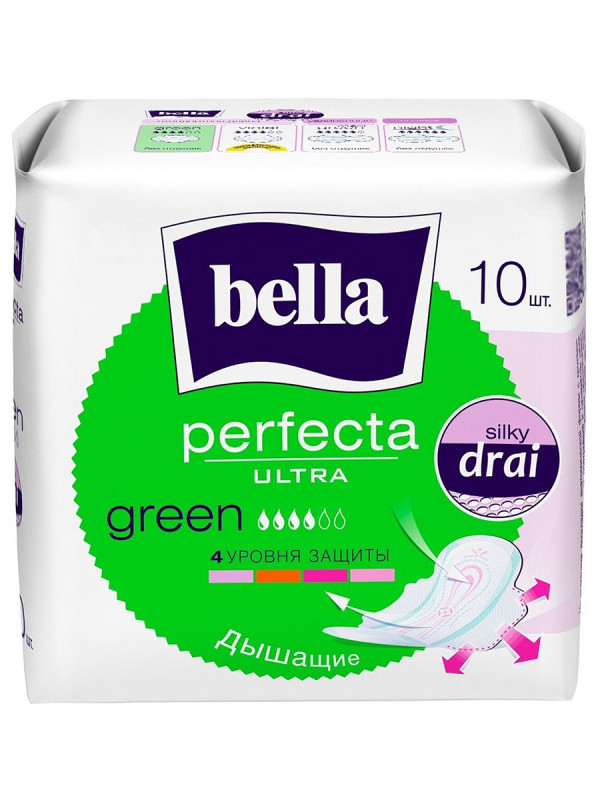Прокладки Perfecta Ultra Green 10шт  от Bella + 1
