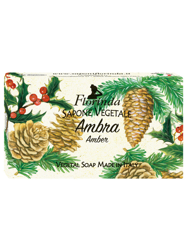 Мыло Новогоднее волшебство Амбра Ambra 100г от Florinda + 1