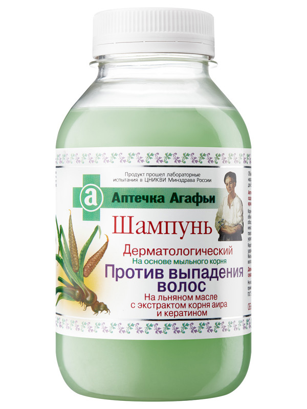 Шампунь против выпадения волос 300мл от Аптечка Агафьи + 1