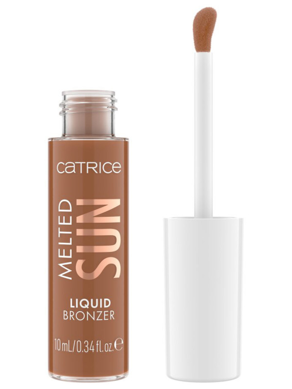 Жидкий бронзер Melted Sun, тон 025 Beach Please от Catrice + 1