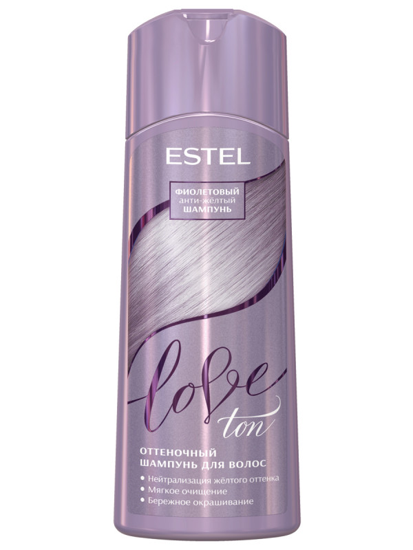 Love Ton Оттеночный шампунь для волос, тон Фиолетовый от Estel + 1