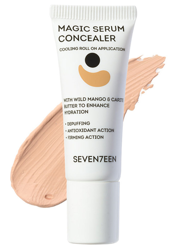 Консилер-сыворотка для кожи вокруг глаз Magic Serum Concealer, тон 1B от Seventeen + 1