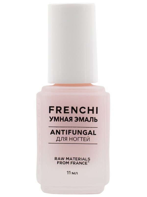 Лак для ногтей Antifungal, тон 01 молочно-бежевый от Frenchi  + 1
