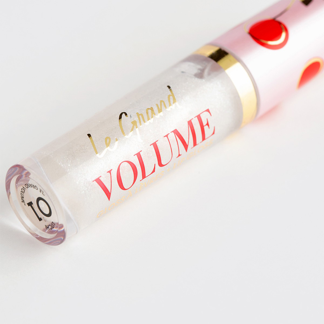 Блеск для губ Le grand volume, тон 01 мерцающий от Vivienne Sabo + 4