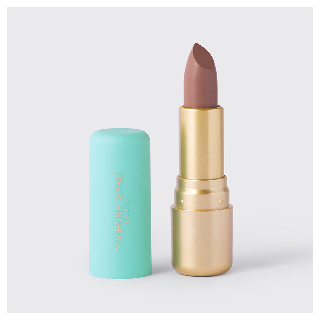 Помада для губ Nude Createur, тон 04 теплый бежевый от Vivienne Sabo + 4