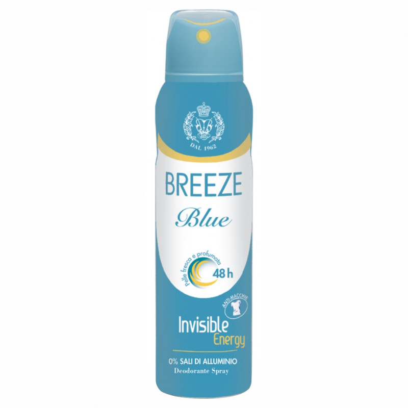 Дезодорант спрей для тела Blue 150мл от Breeze + 1