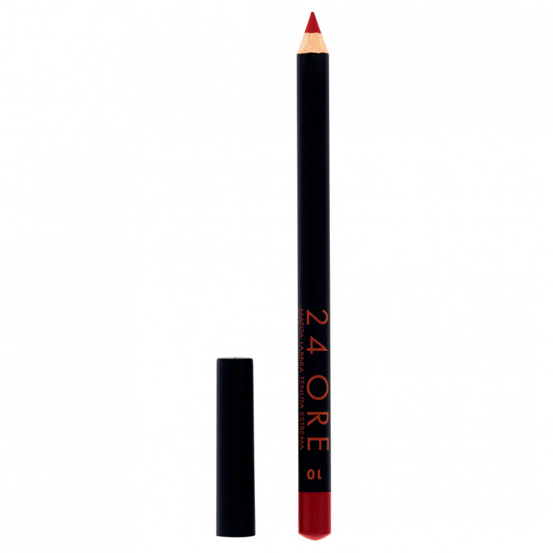 Карандаш для губ стойкий 24 Ore Long Lasting Lip Pencil, тон 10 красный от Deborah Milano + 1