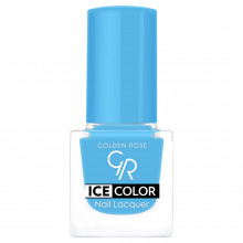 Лак для ногтей Ice Color mini, тон 151 ясная синева