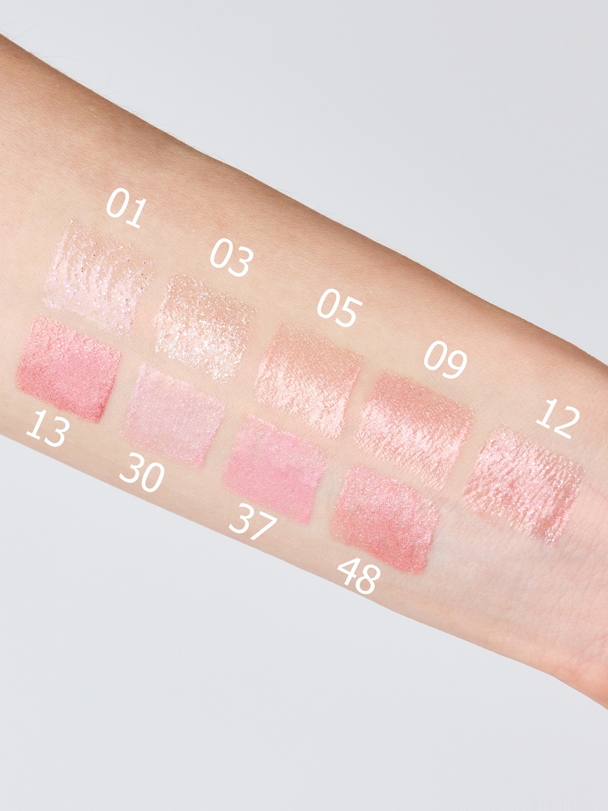 Жидкая Помада-блеск для губ Crystal Shine, тон 03 розовое очарование от TF cosmetics + 4