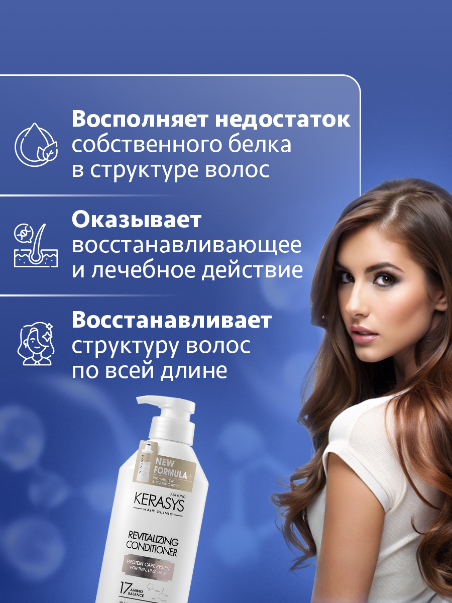 Hair Clinic System Кондиционер для волос Оздоравливающий 400мл от Kerasys + 4