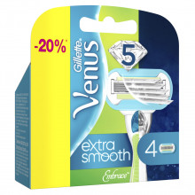 Сменные кассеты Venus Extra Smooth 4шт