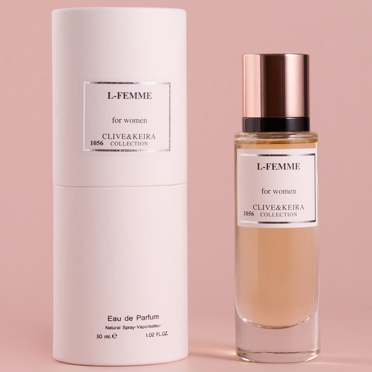 Парфюмерная вода женская №1056 L-Femme 30мл от Clive&Keira + 4