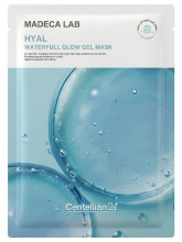 Маска гелевая для обезвоженной кожи Madeca Hyal Waterfull Glow Gel Mask 22мл