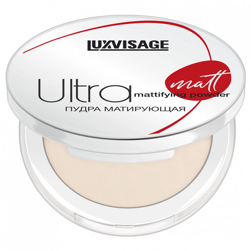 Пудра компактная матирующая Ultra Matt, тон 104 Warm Beige от LuxVisage + 1