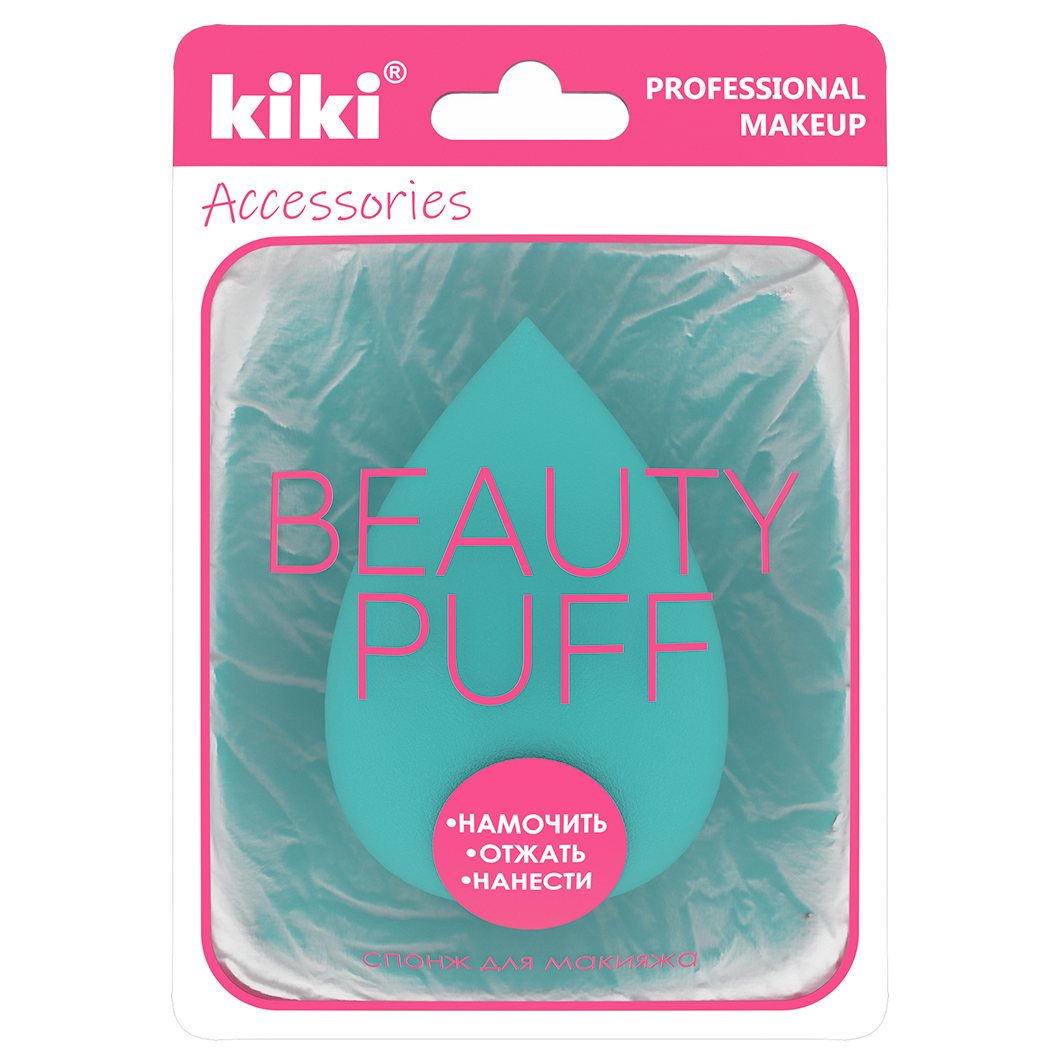 Спонж для макияжа Beauty Puff SP-02 мятный от Kiki + 9