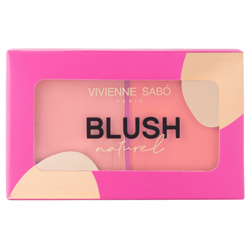 Румяна двойные Naturel, тон 03 персиковый от Vivienne Sabo + 1
