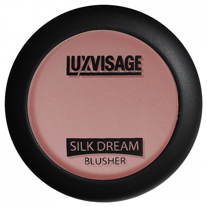 Шелковистые Румяна для лица Silk Dream, тон 06 темный персик от LuxVisage + 1