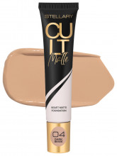 Матирующий Тональный крем Cult Matte Foundation, тон 04 темно-бежевый