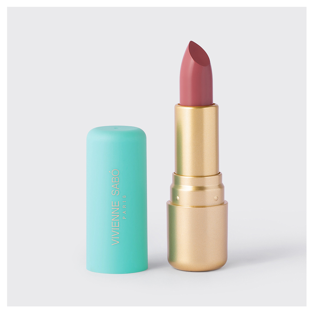 Помада для губ Nude Createur, тон 07 персиковый от Vivienne Sabo + 4