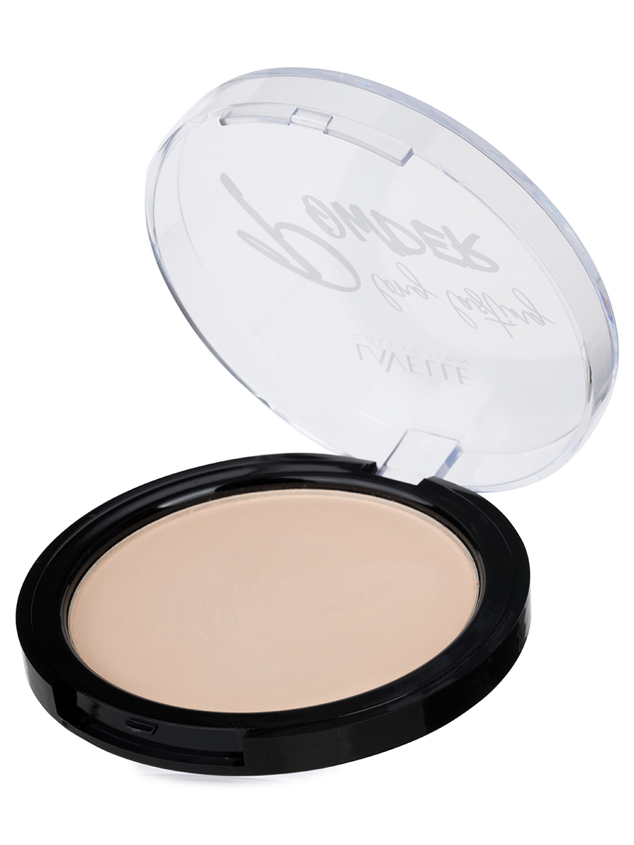 Пудра компактная устойчивая Powder, тон 02 слоновая кость от LavelleCollection + 3