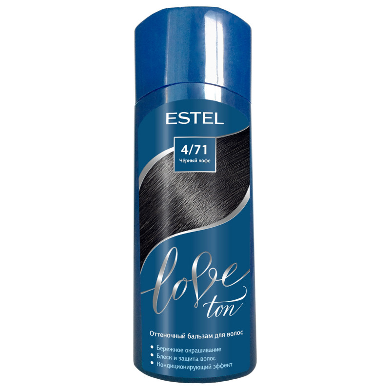 Love Ton Оттеночный бальзам, тон 4.71 Черный кофе от Estel + 1