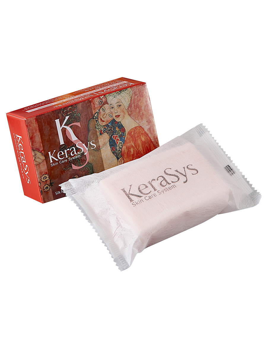 Body Care Мыло косметическое Silk Moisture 100г  от Kerasys + 7