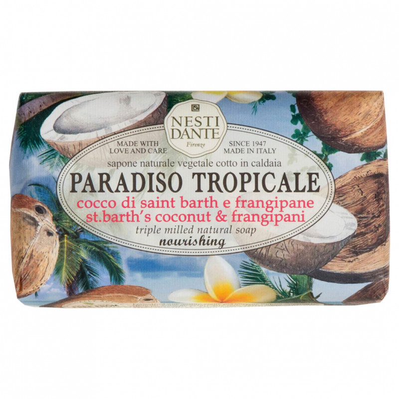 Paradiso Tropicale Мыло Кокос и Франжипани 250г от Nesti Dante + 1