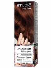 Оттеночный блеск-бальзам для волос Color & Gloss Jelly Toner Уральская яшма, тон золотисто-коричневый 150мл