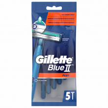 Станки для бритья одноразовые Blue 2 Plus двухлезвийные 5шт