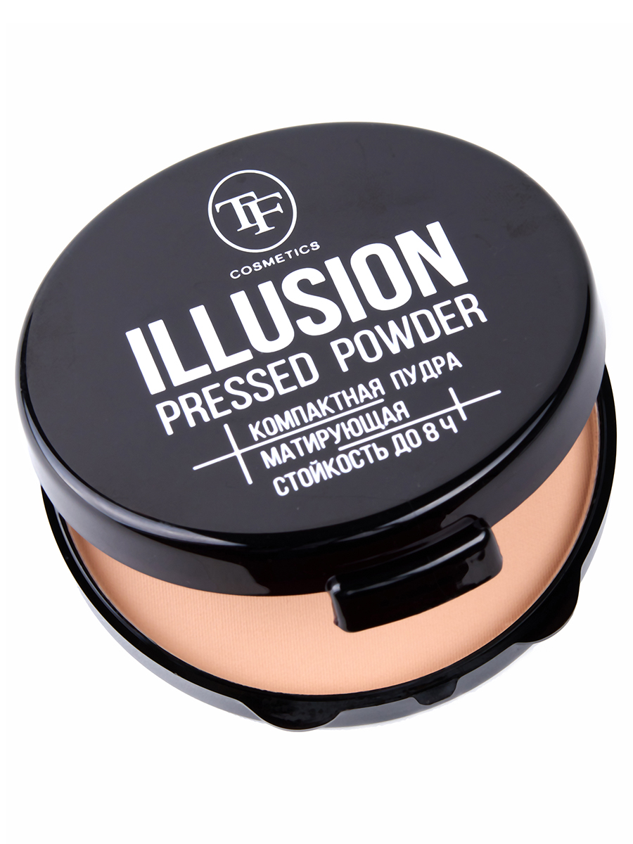Пудра матирующая Illusion, тон 05 beige vanilla / бежевый от TF cosmetics + 3