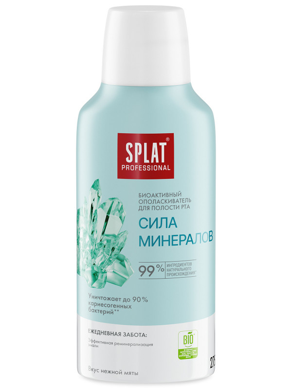 Professional Ополаскиватель для полости рта Сила минералов 275мл от Splat + 1