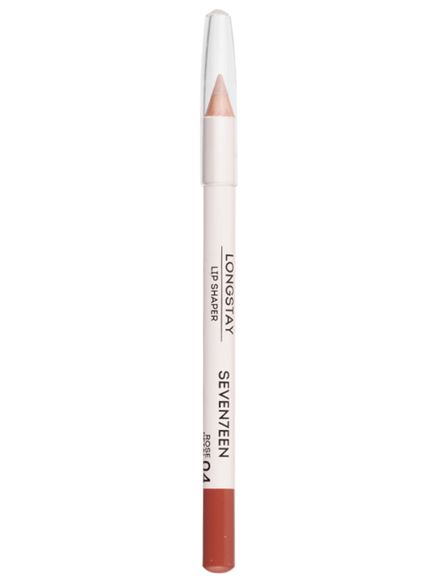 Карандаш для губ устойчивый Longstay, тон 04 rose petal от Seventeen + 2