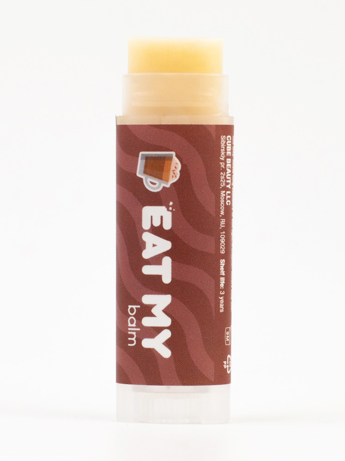 Бальзам для губ Шоколадный капучино 4,8г от Eat My + 2