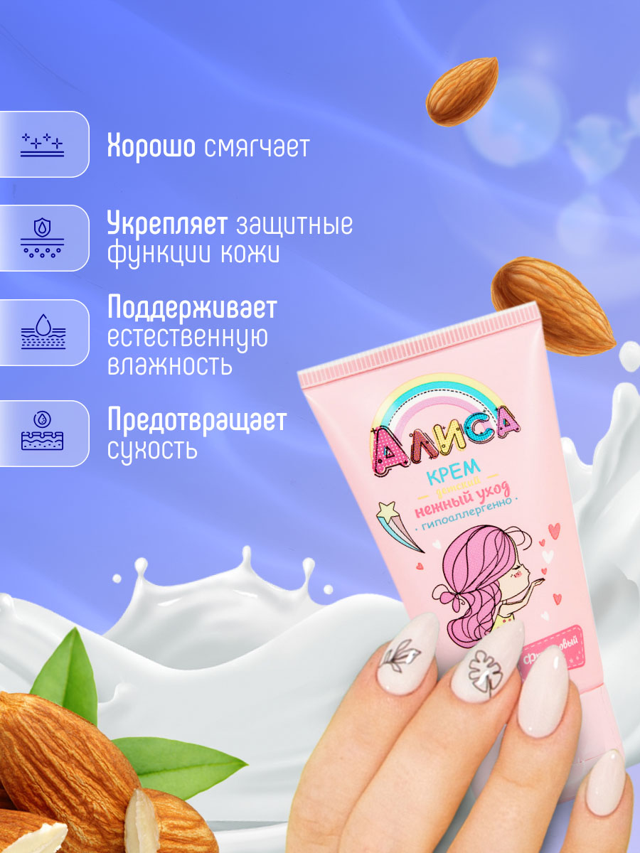 Алиса Крем детский Нежный уход 45мл от Свобода + 5