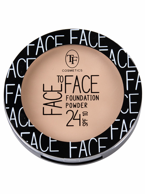 Пудра компактная тональная Face To Face, тон 23 натуральный от TF cosmetics + 1