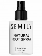 Спрей для ног от запаха и пота Natural Foot Spray с d-пантенолом и алоэ вера 100мл
