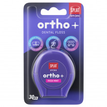 Smilex Ortho+ Зубная нить объемная ортодонтическая со вкусом мяты